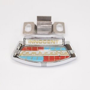 Lambretta Series 2 & 3 Horncast Badge ランブレッタ 2/3型用 ホーンキャストバッジ ブラケット