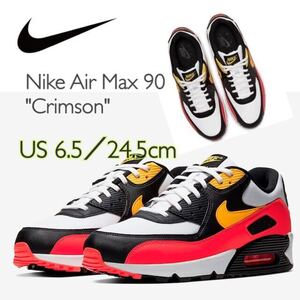 Nike Air Max 90 Crimson ナイキ エアマックス90 クリムゾン(AJ1285-109)黒24.5cm箱付き