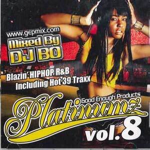 MIX CD Dj Bo Platinumz Vol.8 NONE NOT ON LABEL /00110