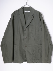 nonnative ノンネイティブ 2021SS DWELLER 3B JACKET COTTON HERRINGBONE TWILL VW コットンヘリンボーンジャケット[MJKA70969]