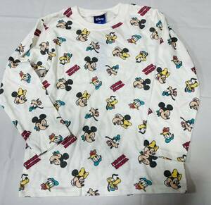 ◎★4871*激安sale!!新品 こども服 　長袖Tシャツsize130　1枚★ディズニー.ミッキー＆ミニー