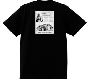 アドバタイジング ダッジ P1938 黒 Ｔシャツ 1942 1941 1940 トラック バン ピックアップ アメ車 アドバタイズメント