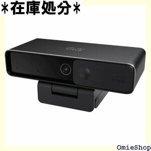 シスコシステムズ Cisco Desk Camera Windows Hello対応 カーボンブラックカラー 286