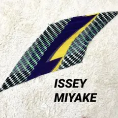 極美品✨ISSEY MIYAKE プリーツ　大判ストール　スカーフ