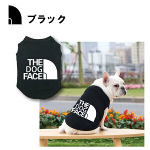 ・スピード発送 ・送料390円 THE DOG FACE(ドッグフェイス) ドッグウェア タンク シャツ (ブラック)サイズＸＸＬ