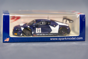 spark 1/43 US083 Audi R8 LMS Audi Sport Team WRT #19 2nd California 8H 2018