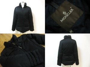 名作 本物 高級 国内正規品 MONCLER モンクレール ダウンジャケット ブラック NERO 黒 00 茶タグ ペッパージャパン