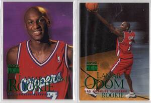 NBA 99-00 Sky Box Premium RCカード#104 Lamar Odom ラマー・オドム　Rookie 2種セット　新品ミント状態品