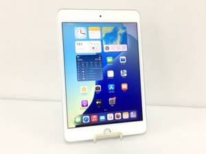 〇 au iPad mini 第5世代 Wi-Fi＋Cellularモデル 256GB A2124(MUXD2J/A) シルバー 〇判定 動作品