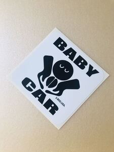 商品番号1999 ステッカー 赤ちゃん 子供 baby kids baby in car 子供乗っています usdm jdm アイランド 北米