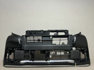 LA600S LA610S 後期 タントカスタム 純正 フロントバンパー アッパーグリル ロアグリル スポイラー (X07 ブラックM) 52119-B2F10 G0539-7