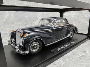 KK 1/18 ベンツ 300 SC Coupe 1955 ダークブルー