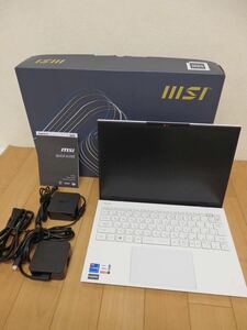 F480-6.11) MSI Prestige 13Evo A12M　ノートパソコン　MS-13Q1　i7-1255U　16GB　SSD 512GB　Windows11 Pro