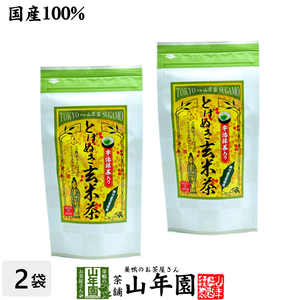 お茶 日本茶 玄米茶 掛川玄米茶 ティーパック とげぬき玄米茶 3g×15パック×2袋セット 抹茶入り ティーバッグ 送料無料