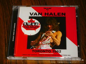 未開封新品 VAN HALEN / TORONTO 1982 初回ナンバリングステッカー付 ZODIAC Eddie Van Halen David Lee Roth