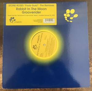 ■STONE ROSES ■”Fools Gold”: The Remixes / Rabbit In The Moon / Grooverider ■12inch Single / 1999 Jive Electro Records / スト