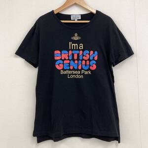 vivienne westwood MAN オーブ Tシャツ ブラック 黒 メンズ 46サイズ ヴィヴィアンウエストウッドマン 半袖 カットソー archive 3050163