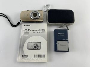 1000円~■★通電確認のみ★Canon キャノン IXY 510 IS DIGITAL コンパクトデジタルカメラ★okoy2769896-37★t9555