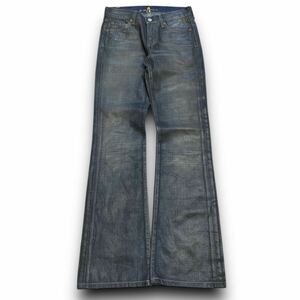 00s Japanese Label Coating Flared Denim Pants コーティング フレアデニム ブーツカット archive アーカイブ ifsixwasnine lgb l.g.b.