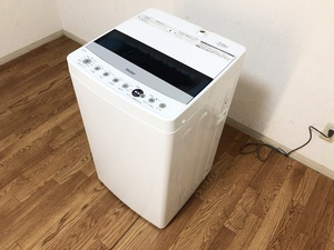 Haier全自動洗濯機JW-C45D-W　新型3Dウィングパルセーター2021年製ハイアール4.5㎏簡易乾燥(送風機能)Joy Series　除菌洗浄/動作確認済み