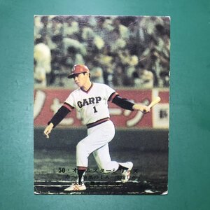 1975年　カルビー　プロ野球カード　75年　オールスター　31番　広島　大下　　　　-TU878