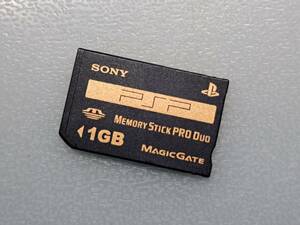 SONY Memory Stick PRO Duo 1GB PSP-MP1G ケース付き ソニー メモリースティック プロ デュオ PSP メモリーカード 動作確認済み