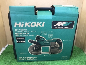 005▽未使用品▽Hikoki 36V コードレスロータリバンドソー CB3612DA(XPZ)