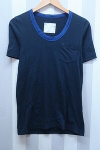 2-6497A/sacai 半袖UネックポケットTシャツ 13-00432M サカイ 送料200円 