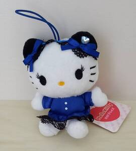 希少　SANRIO　ハローキティ　リボン　ドレス　マスコット　ぬいぐるみ　ストラップ　紙タグ付き　2019年　サンリオ　レトロ　未使用品