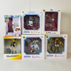 04wy7055〇 魔法少女リリカルなのは フィギュア まとめ売り [一番くじプレミアム/コトブキヤ/アルター/高町なのは/フェイト] ジャンク品