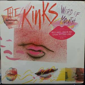 奇跡 未開封シールド！米ARISTAオリジLP！MASTERDISK RLカット！The Kinks / Word Of Mouth 1984年 AL 8-8264 Bob Ludwig クレジットあり！