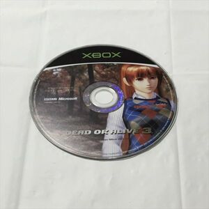 P46319 ◆DEAD OR ALIVE デッドオアアライブ３　ディスクのみ XBOX ゲームソフト 送料180円 ★5点以上同梱で送料無料★