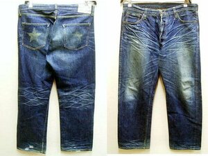 ◇即決[W36]SUGAR CANE 902 SC40902 LONE STAR JEAN 5YEAR AGED ロンスターデニム リペア ビンテージ加工 シュガーケーン パンツ■5466