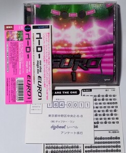 digibeat EURO 1 non stop mega mix ユーロ1 ノンストップ・メガミックス 廃盤CD　WARM WORLD(高瀬一矢 I