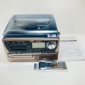 とうしょう TCDR-921EC イコライザー機能付きマルチレコードプレーヤー