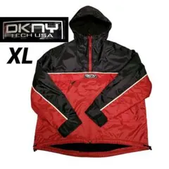 dkny　90s　ナイロンジャケット　プルオーバー　XL