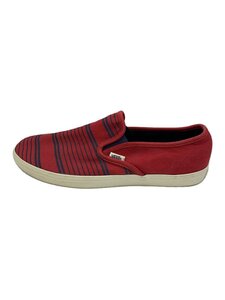 VANS◆ローカットスニーカー/US9.5/RED/キャンバス/VN-0OZQ7Q8