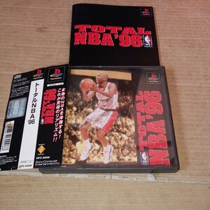 帯付き♪　PS☆トータルNBA96☆管理番号B