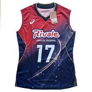 ★新品/日立Astemoリヴァーレ オクム大庭冬美ハウィ選手 Vリーグ レプリカユニフォーム/女子バレー ユニフォーム/Astemoリヴァーレ茨城/17n