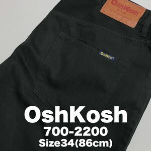 ★☆Size34(86cm)-86.36cm☆★OshKosh Classic No.700-200★☆Black Chinos Pants☆★