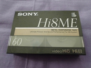 J　SONY　Hi8ME　ハイエイト　60　ビデオテープ