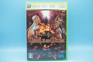 X-BOX　キングダムアンダーファイア:サークルオブドゥーム Kingdom Under Fire: Circle of Doom 　- Microsoft Xbox 360 game　806