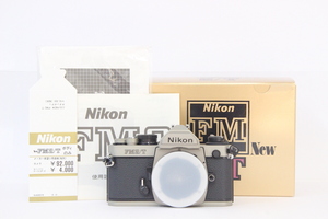 [未使用品] Nikon FM2/T ボディ ニコン MF一眼レフ フィルムカメラ チタンボディ 箱付 ■29636