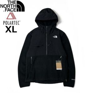 1円～!売切!【正規新品】THE NORTH FACE◆DENALI ANORAK フリースジャケット デナリ US限定 厚手 ポーラテック アウトドア(XL)黒 181024-90