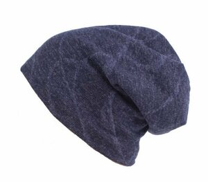 ニット帽子 ワッチキャップ キャップ KNIT CAP 杢柄 ロールワッチ レディース メンズ NV トレンド NT32-2