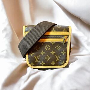 ☆中古美品☆ LOUIS VUITTON モノグラム バムバッグ ボスフォール M40108 ショルダーバッグ ボディバッグ ポーチ ルイヴィトン 1円～