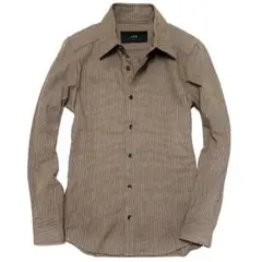 定価3.3万 AKM 2WAY STRETCH HOUNDTOOTH シャツ M