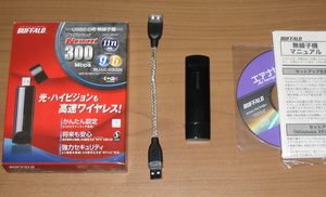 BUFFALO バッファロー USB無線LANアダプター(WiFi子機) WLI-UC-G300N