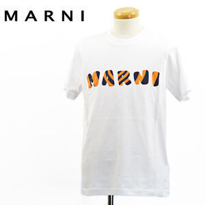 ★ MARNI. 22SSコレクション. ロゴTシャツ. 48/ L. 新品未使用品 ★