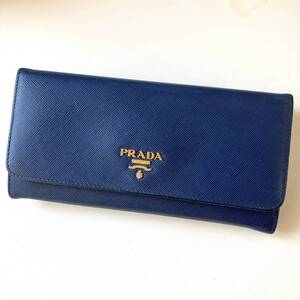 プラダ　PRADA 長財布　サフィアーノレザー